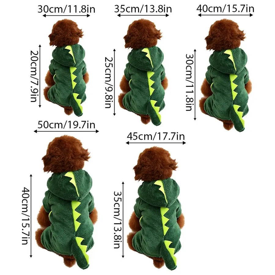 How to measure your dog: chest and back length for each size